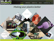 Tablet Screenshot of becgroup.com